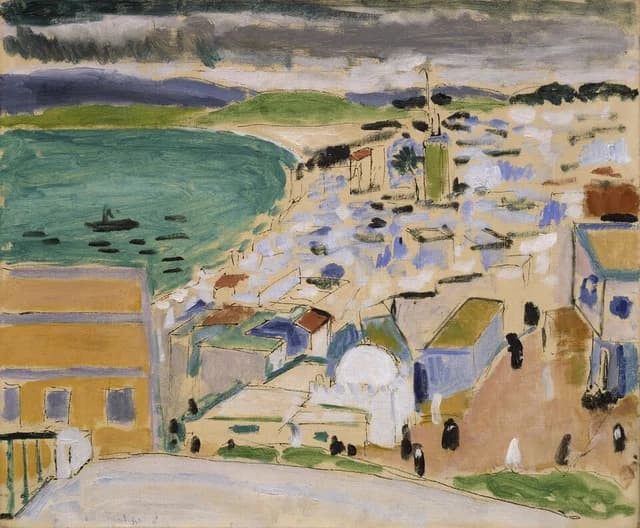 Vue sur la baie de Tanger