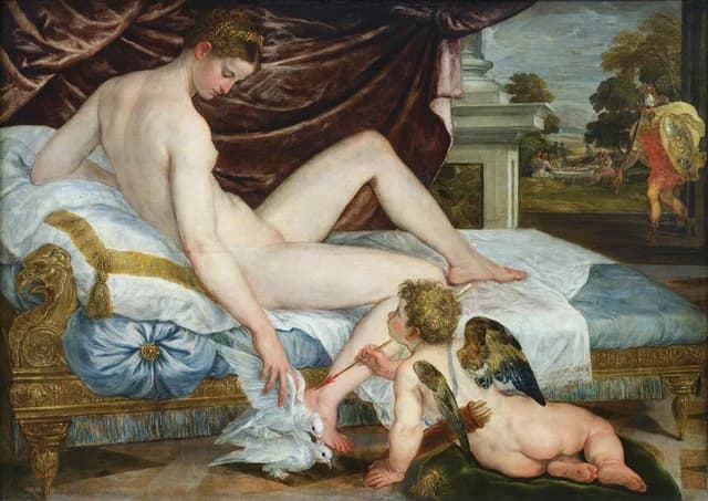 Venus and Cupid