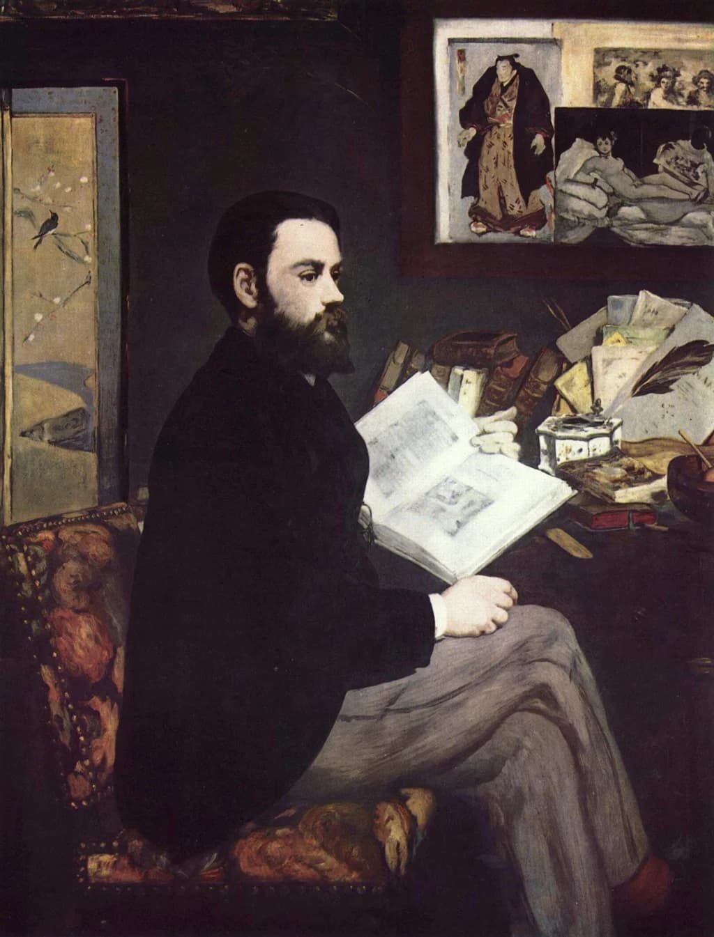 Ritratto di Émile Zola