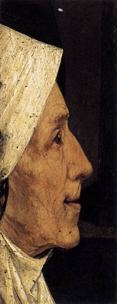 Head of an old woman