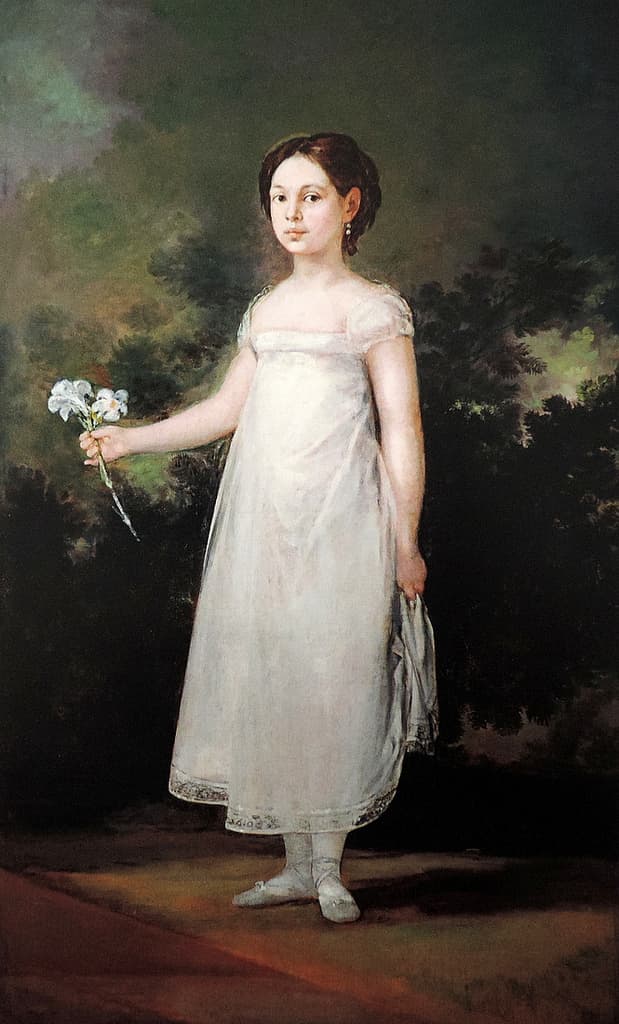 Portrait of marquise de Montehermoso