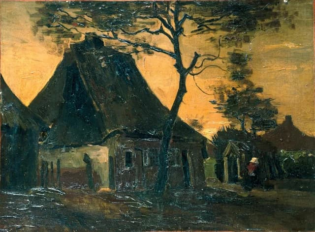 Cottage with Trees