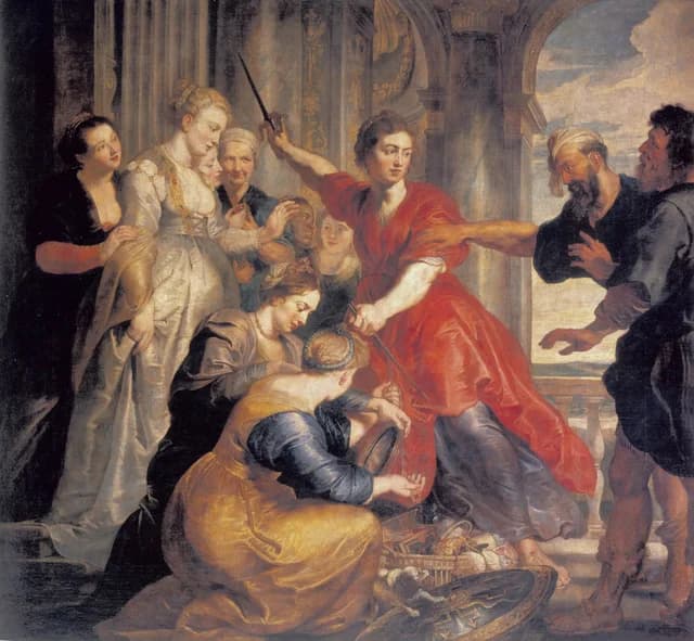 Achilles discovered by Ulysses and Diomedes