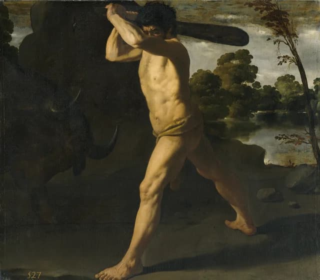 Hercules and the Cretan Bull