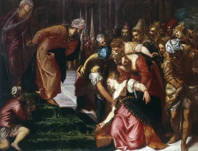 Esther before Ahasuerus