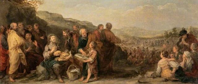Das Wunder der Brotvermehrung und der Fische