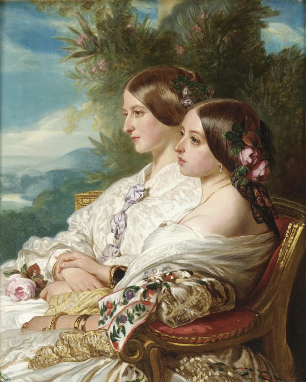 The cousins: Queen Victoria and Victoire, Duchesse de Nemours
