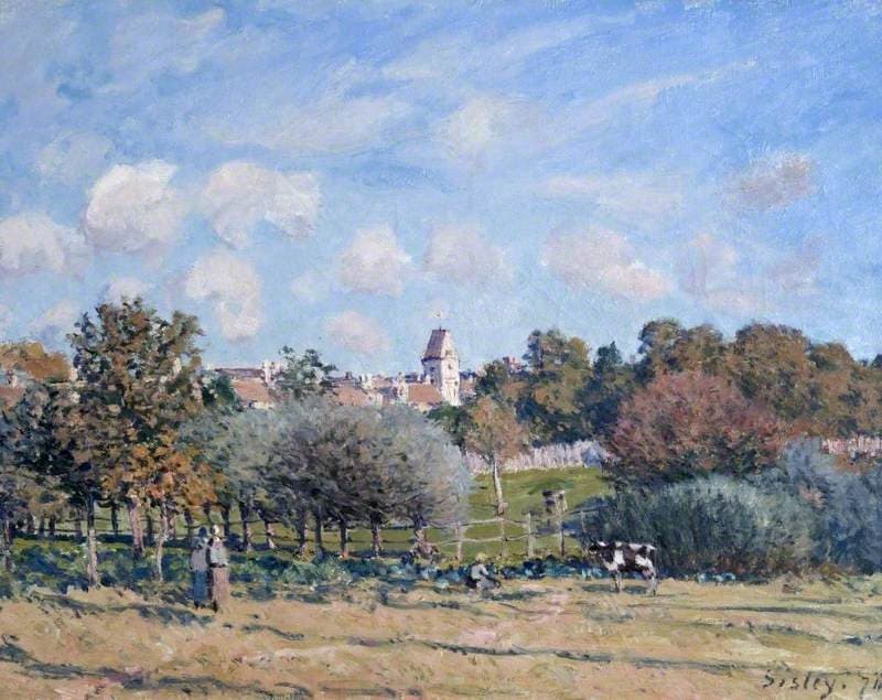 The Bell Tower at Noisy-le-Roi, Autumn