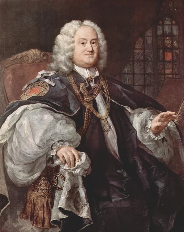 Retrato de Benjamin Hoadly