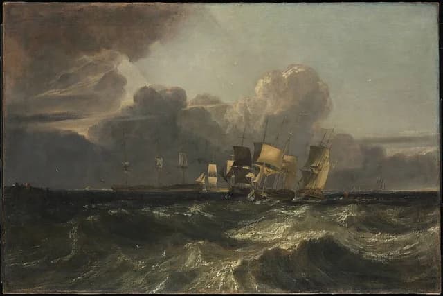 Ships Bearing up for Anchorage (‘The Egremont Seapiece’)