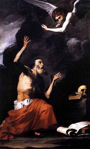 St. Jerome and the Angel of Judgment