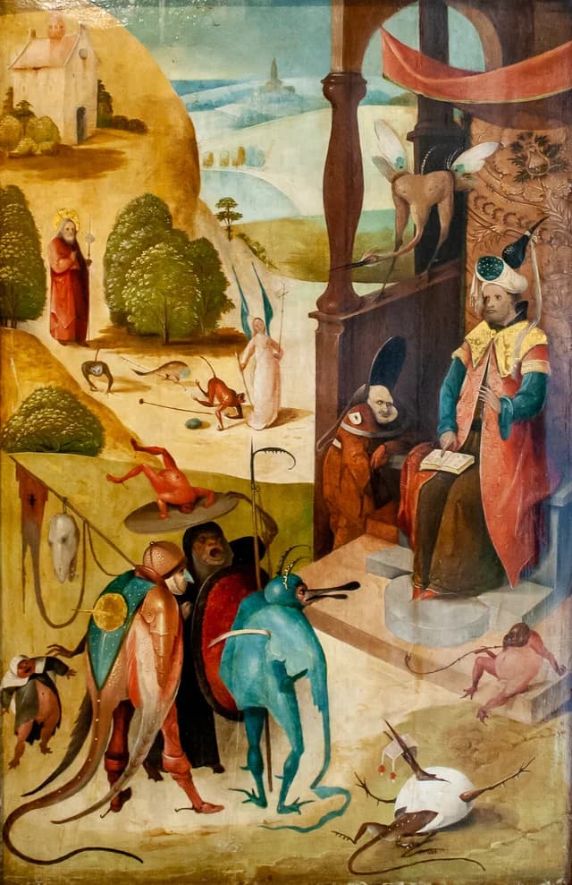 The holy Jacob and the magician Hermogenes