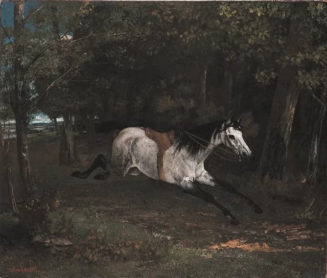 Durchgehendes Pferd
