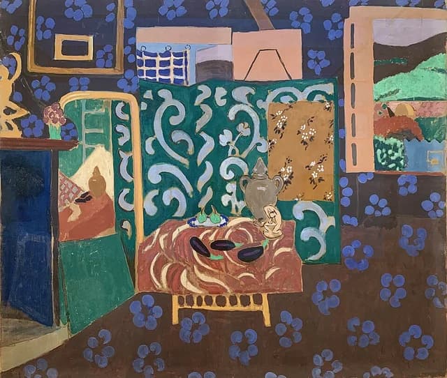 Interior with Aubergines