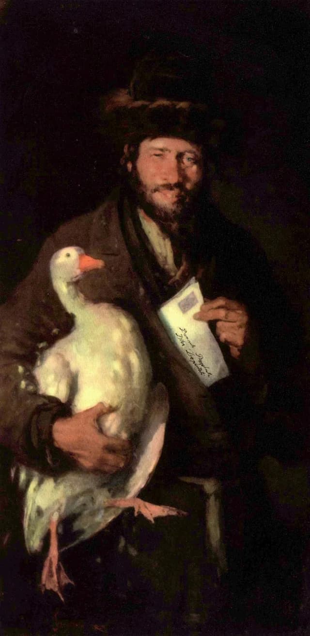 Еврей с гусём