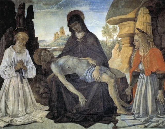 Gonfalon with the Pietà