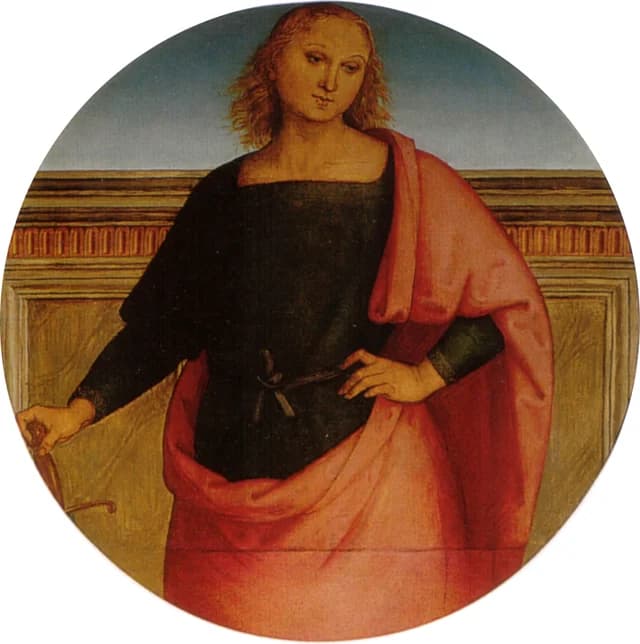 Young Saint with a Sword