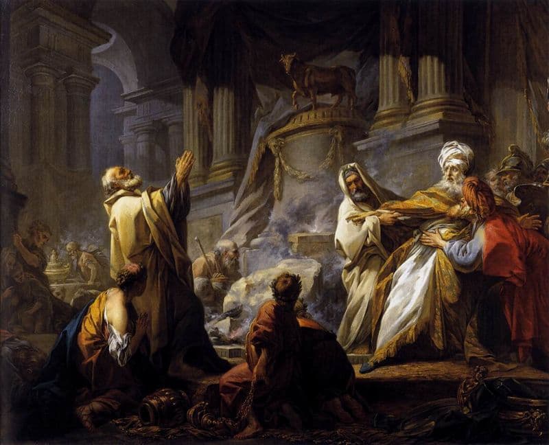 Jeroboam Sacrificing to Idols