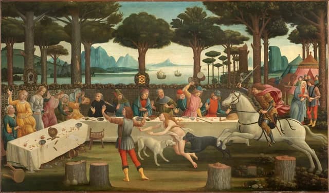 The Story of Nastagio Degli Onesti, part three