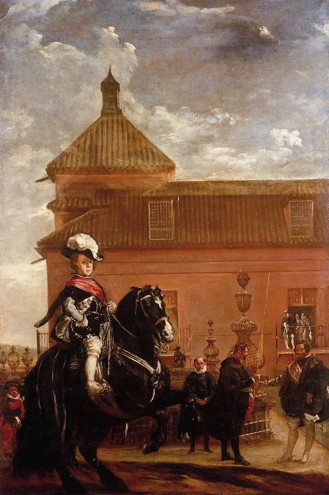 Prince Baltasar Carlos in the Riding School