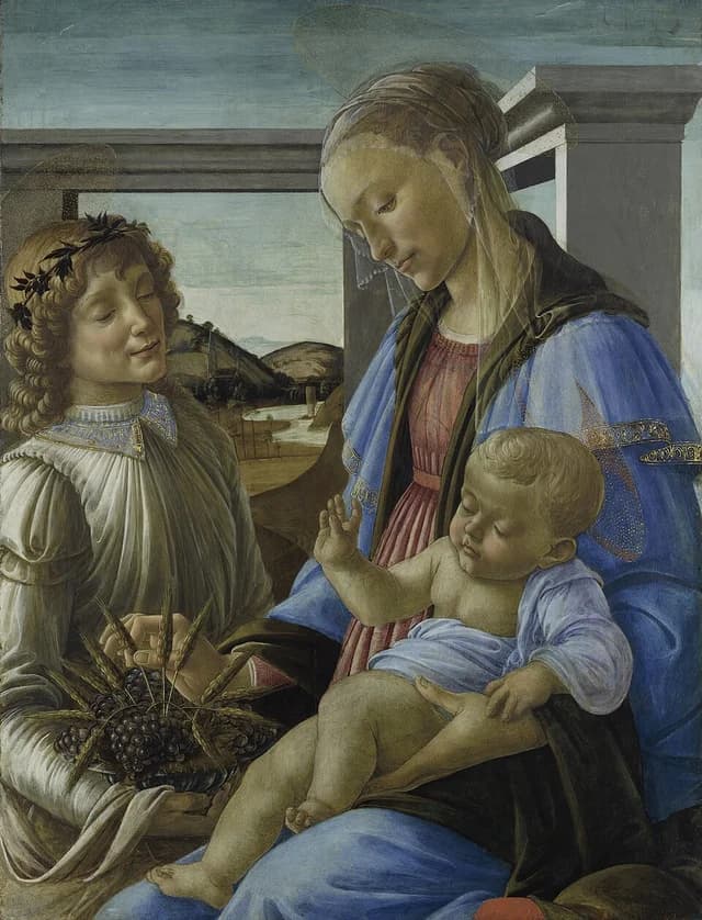 Virgin and Child with an Angel
