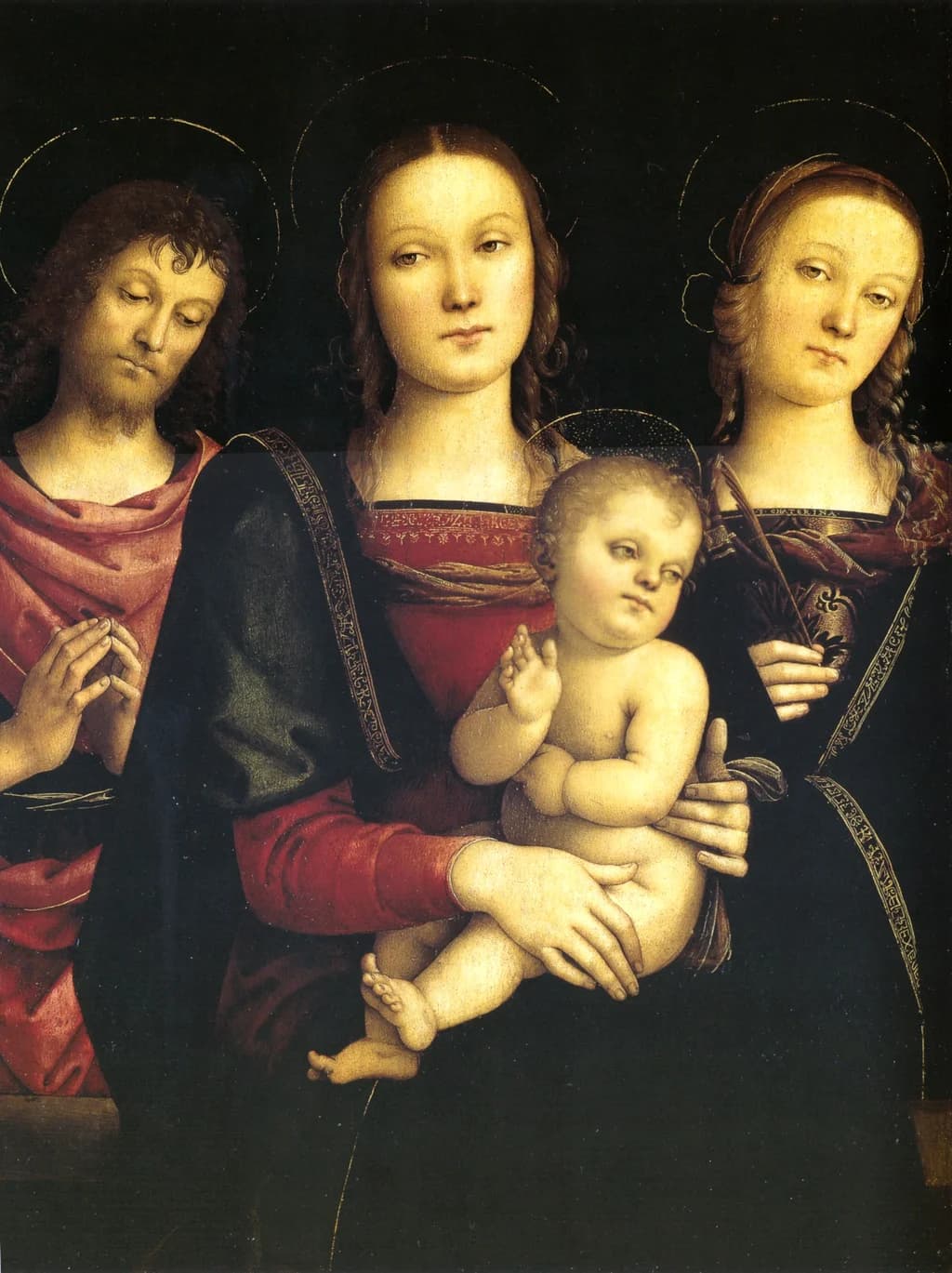 Madonna and Child with Saints John the Baptist and Catherine of Alexandria