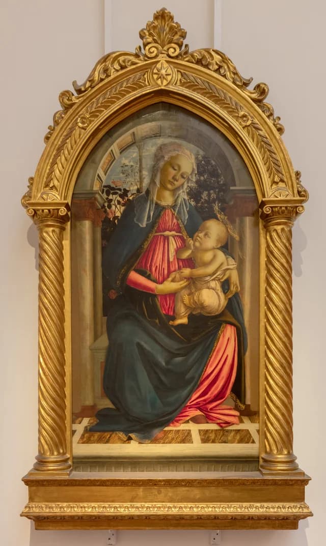 Madonna of the Rose Garden