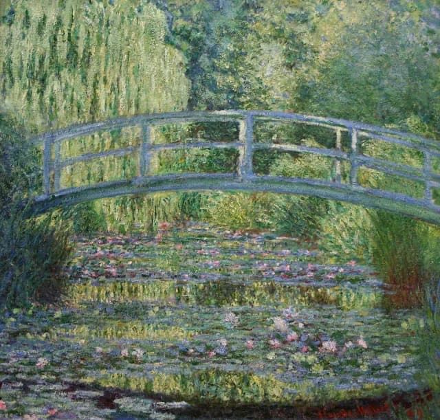 The Water Lily Pond: Green Harmony