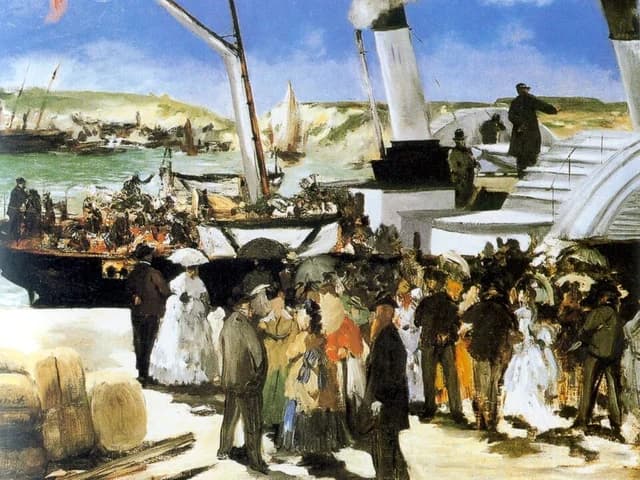 Il battello di Folkestone, Boulogne