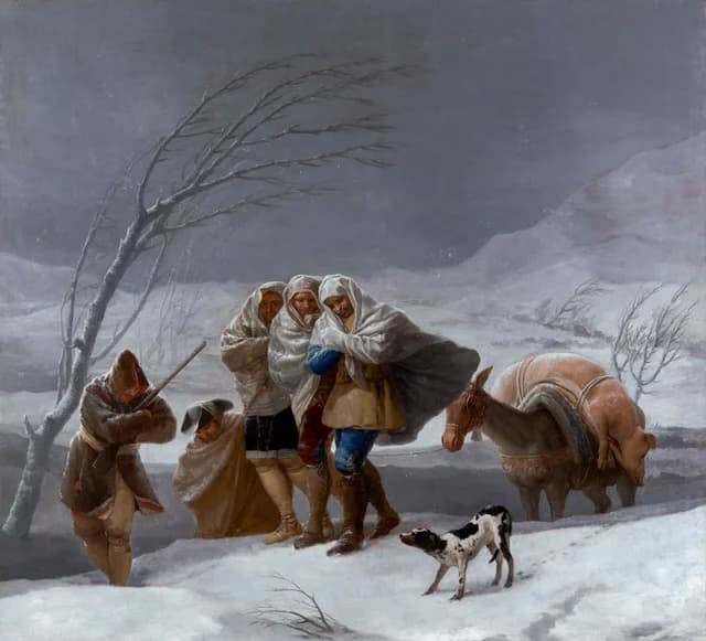 The Snowstorm (Winter)