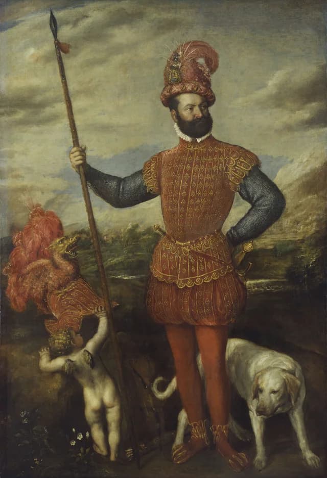 Portrait of a General - Man in Military Costume