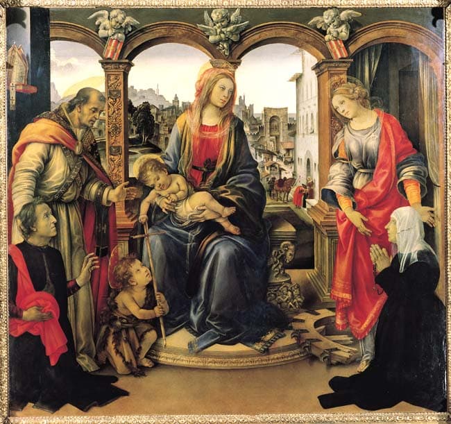 Madonna with Child and Saints