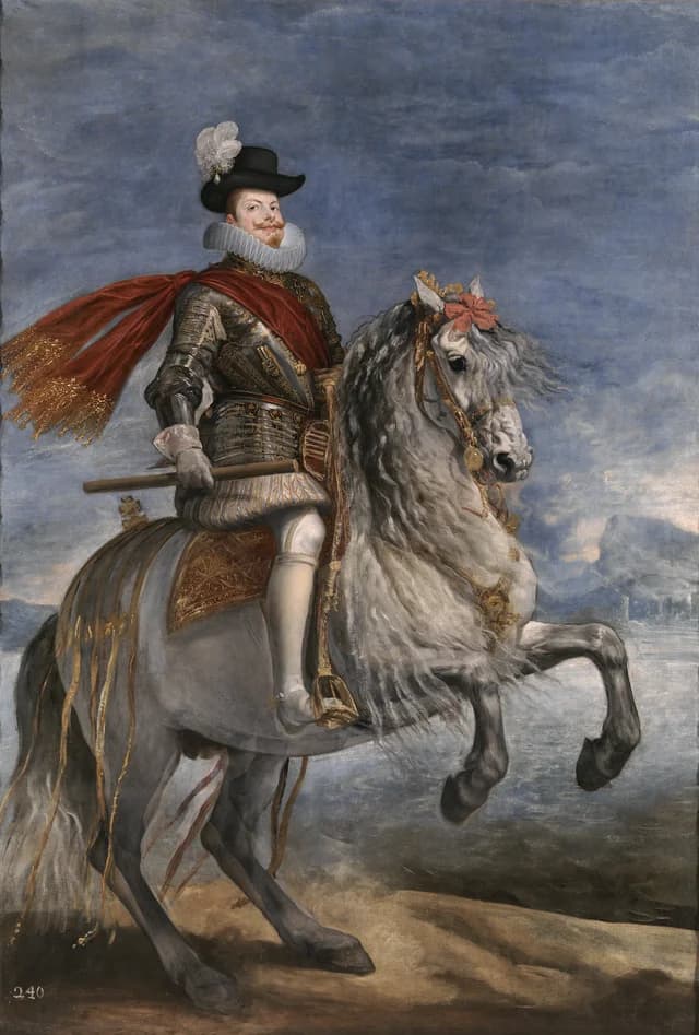 Equestrian Portrait of Philip III