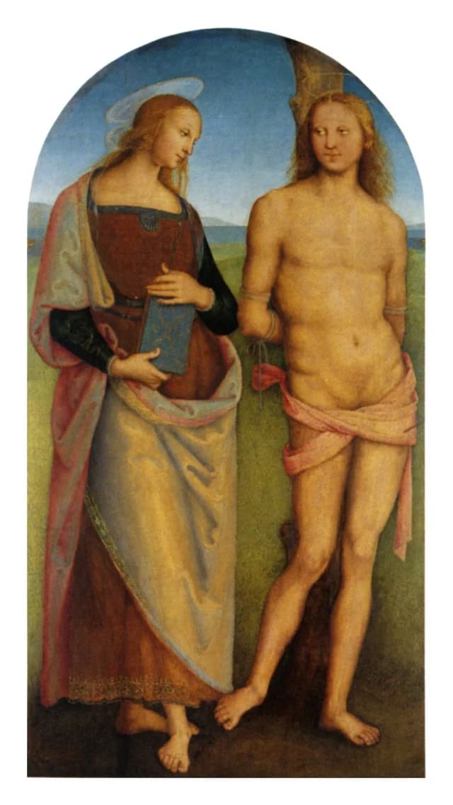 Saint Sebastian and Saint Apollonia