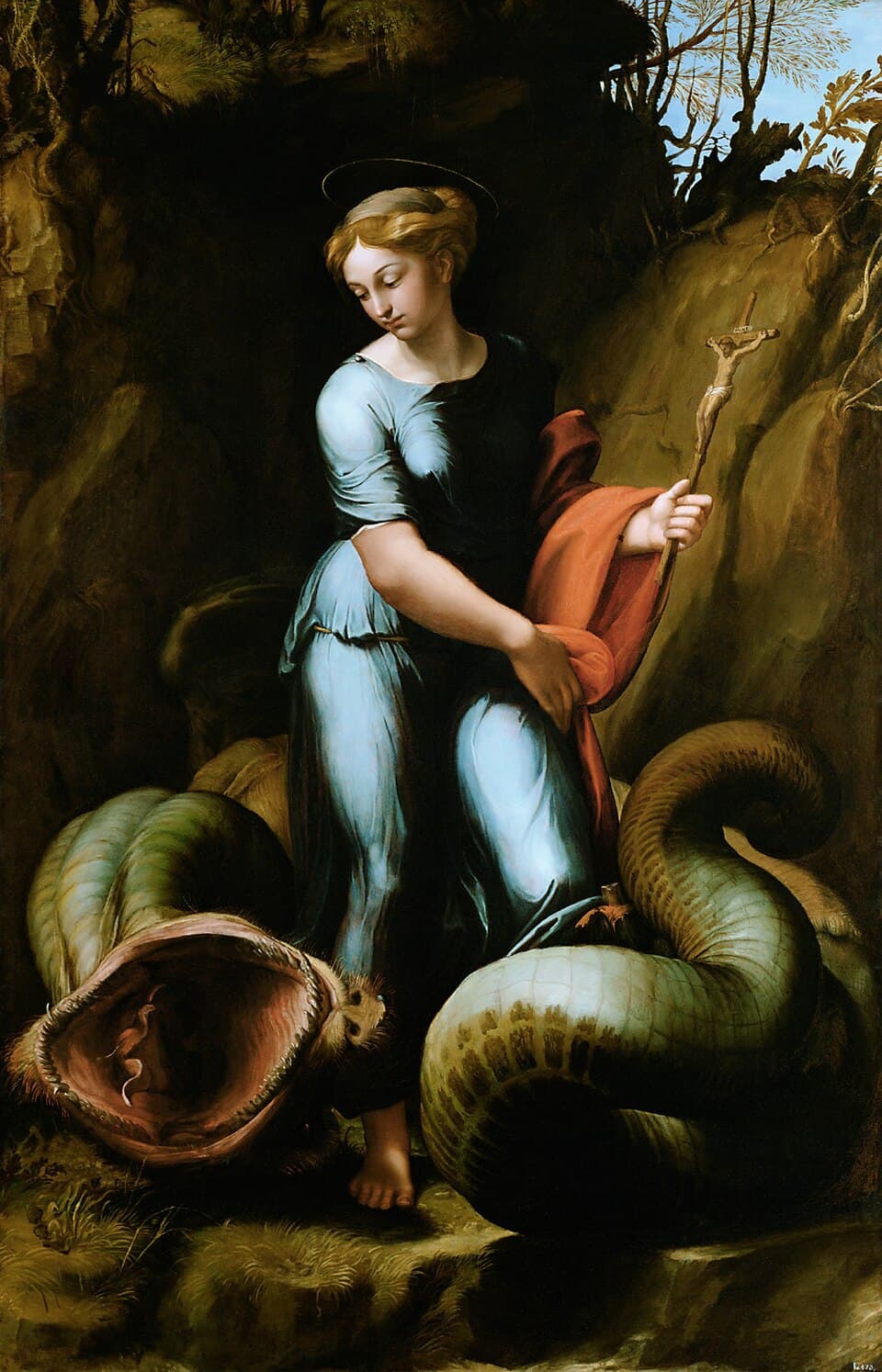Saint Margaret and the Dragon