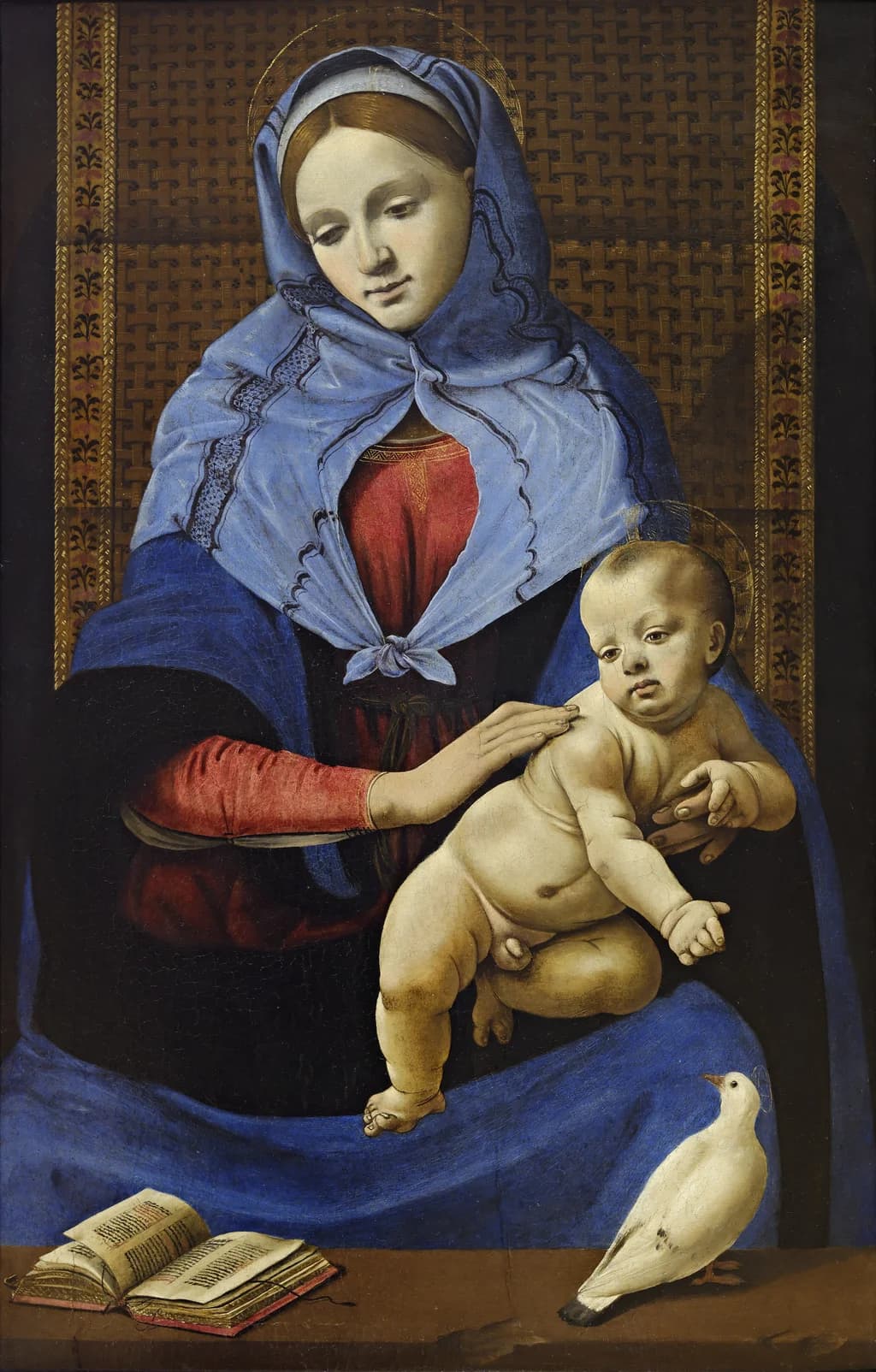 Madonna and Child with a Dove