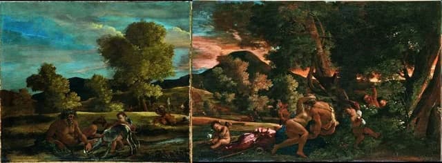 Vénus et Adonis. Paysage de Grottaferrata (right half of Venus and Adonis)