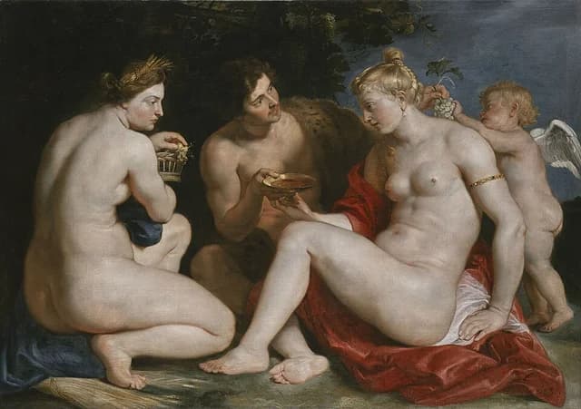 Sine Baccho et Cerere friget Venus