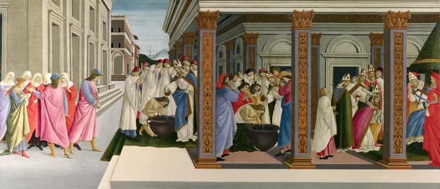 Baptism of Saint Zenobius
