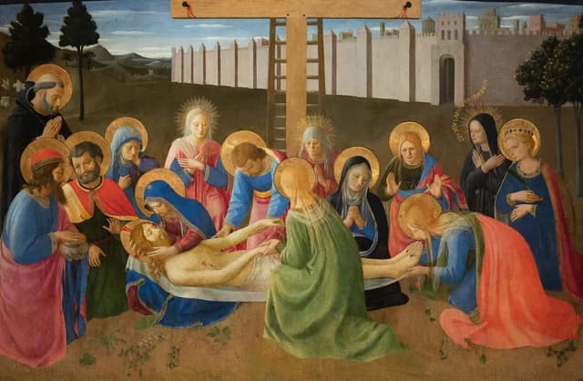 Lamentation over the Dead Christ