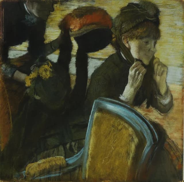 At the Milliner's