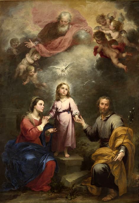 The Heavenly and Earthly Trinities
