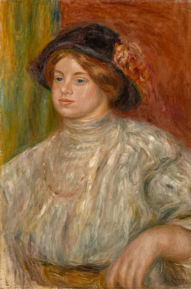 Gabrielle au chapeau