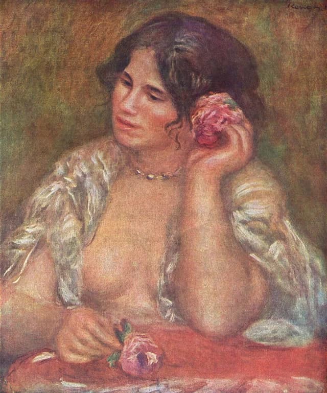 Gabrielle à la rose