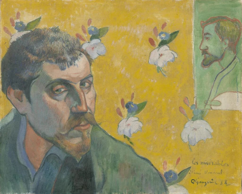 Autoritratto con ritratto di Bernard