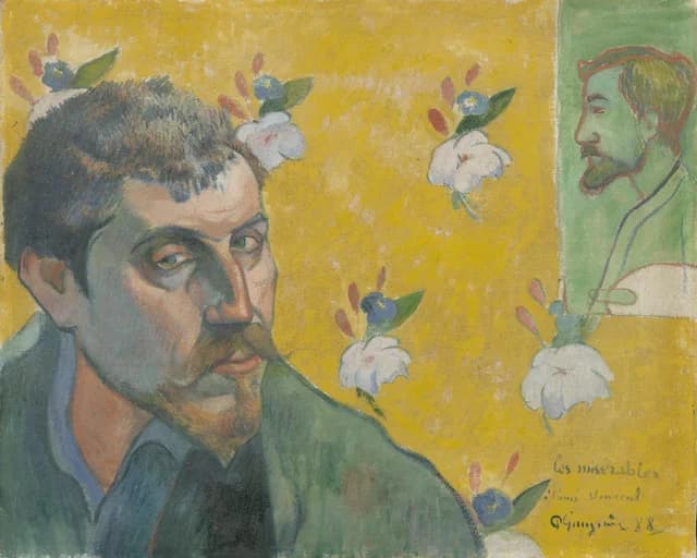Self-portrait with Portrait of Bernard