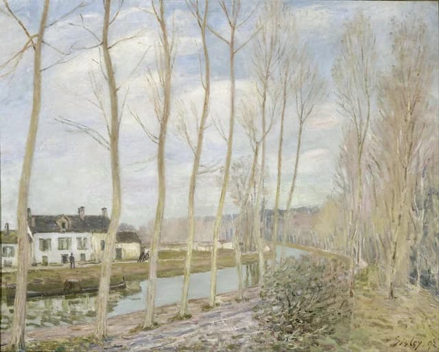 The Canal du Loing at Moret