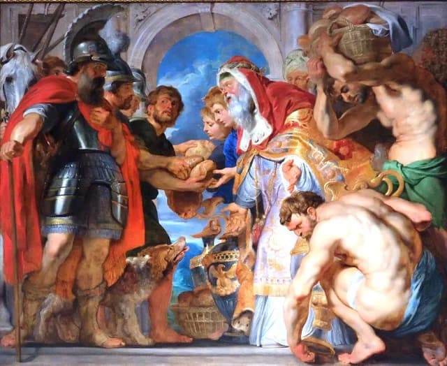 The Meeting between Abraham and Melchizedek