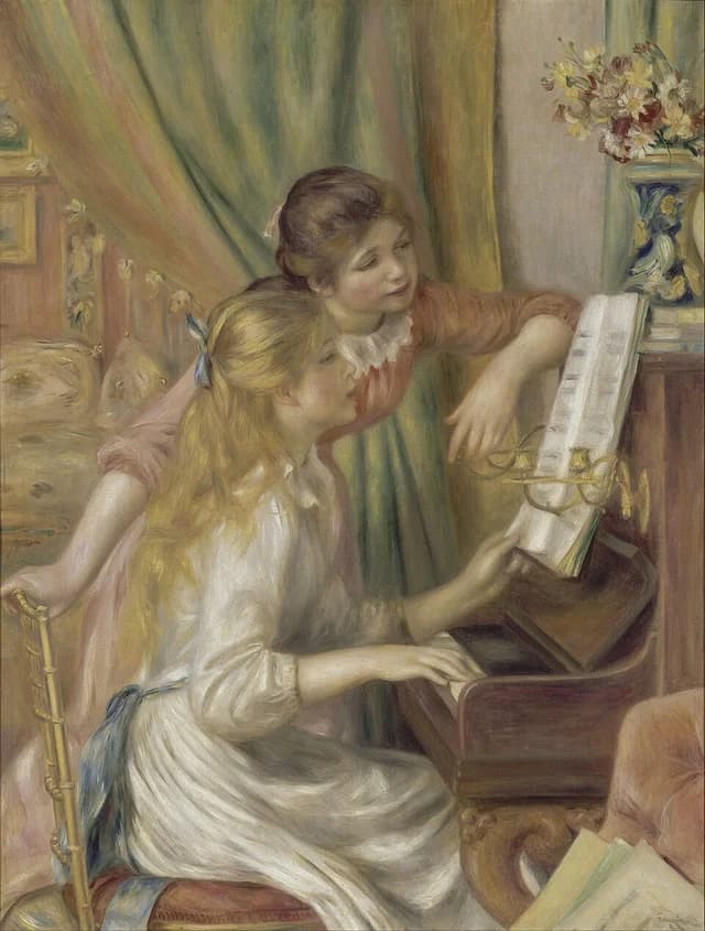 Girls at the Piano
