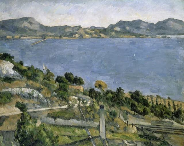 Il golfo di Marsiglia visto da l'Estaque